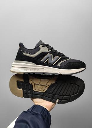 New balance 997 black / haki