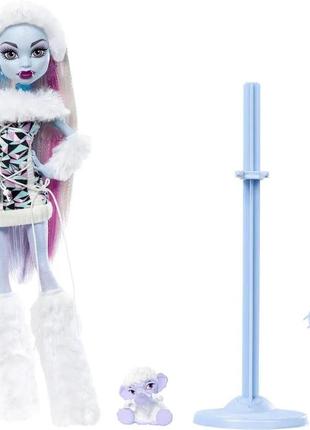 Кукла эбби боминейбл монстер хай репродукция monster high abbey bominable g1.