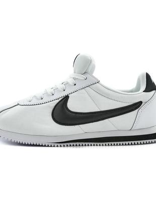 Nike cortez white black 441 фото