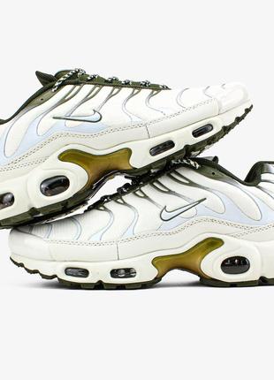 Мужские кроссовки nike air max plus tn light bone olive 41-42-43-44-45