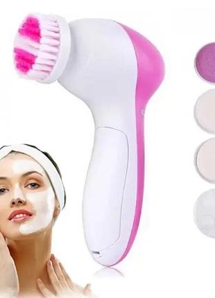 Массажер для лица beauty care massager ae-8782 5в1