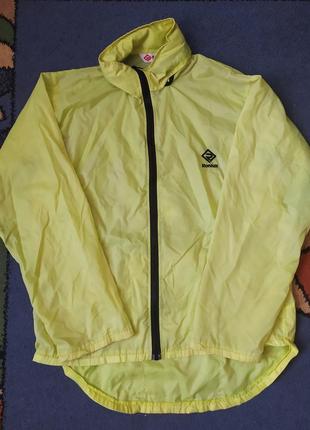 Ветровка, велокуртка, дождевик салатовая яркая ronhill