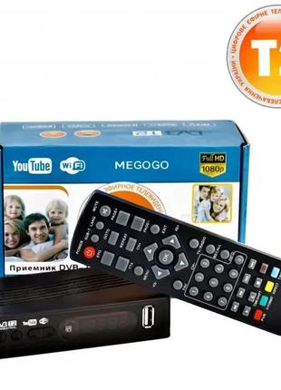 Цифровий тв тюнер megogo dvd t2 ресівер