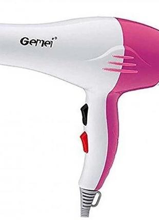 Фен для волосся gemei gm-1702 1300w 220-240v 50/60 hz
