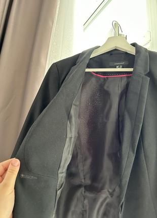 Новый пиджак черный размер s