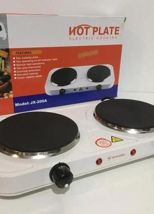 Плита електрична hot plate electric cooking jx-2020a 2000 w