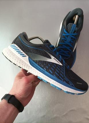 Кроссовки brooks adrenaline gts 21 blue white