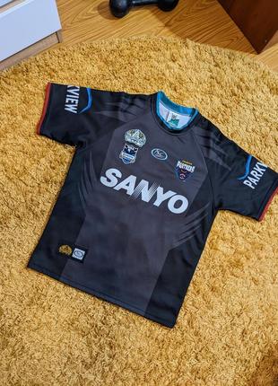 Винтаж футболка регби 2004 nrl sanyo vintage