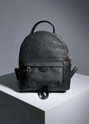 Женский рюкзак louis vuitton palm springs backpack total black