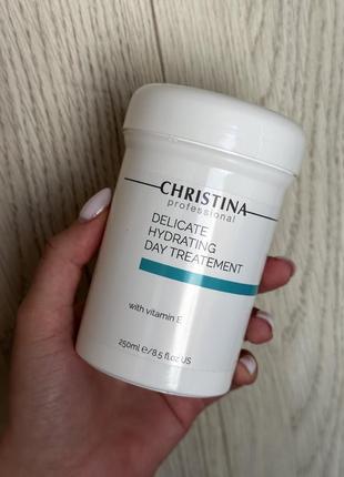 Крем christina delicate hydrating розпив