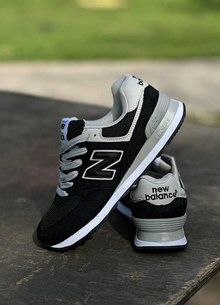 New balance  574 black/white