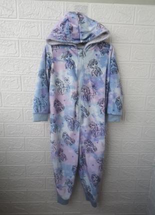 Классный мягенький комбинезон кигуруми на 3-4 года 98-104 см слип пижама комбез кенгуру