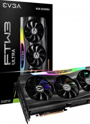 Видеокарта evga geforce rtx 3070 ti ftw3 ultra gaming (08g-p5-3797-kl) 8gb gddr6x