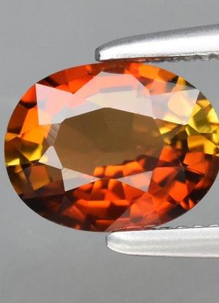 Турмалін 0,78 ct 6,8x5,3 мм vvs