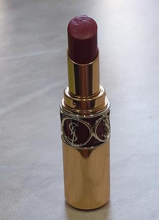 Помада для губ yves saint laurent ysl rouge volupte shine 84. без коробки.