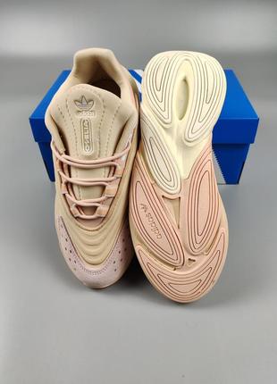 Кроссовки женские подростковые adidas ozelia light pink6 фото