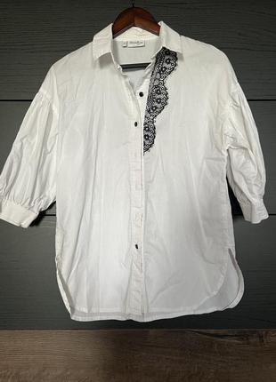 Mone (моне) 152-158 рубашка.блузка. дизайнерская школьная одеж. коллекция 2023р. трендовая стильная мод