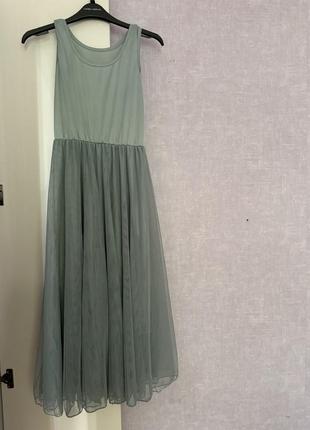 Сукня сіра, розмір s6 фото