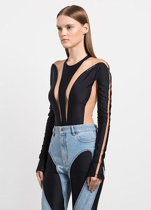 Боди топ кофта mugler