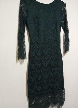 Платье гипюровое на подкладке