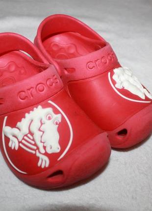 Крокси фірми crocs розмір 8-9 по устілці 15-15,5 см1 фото