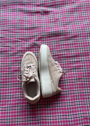 Кроссовки nike air force 1 sage low pink. размер 37,5/23,5