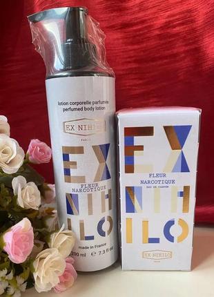 Набір ex nihilo fleur narcotique парфумований лосьйон 200 ml