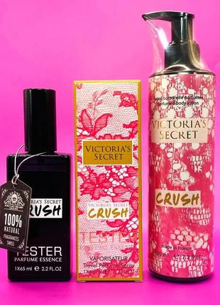 Набор женский victoria's secret crush (тестер 65 ml + парфюмированный лосьон 200 ml)