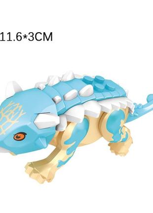 Конструктор фігурка броньований анкілозавр динозавр з шипами