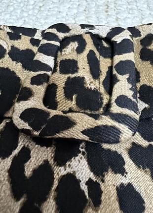 Спідниця юбка леопард міні великий розмір тваринний принт
