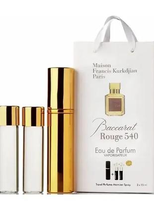 Набор baccarat rouge 540 духи 100 ml + духи с ферoмонами 45 ml + парфюмированный лосьон 200 ml