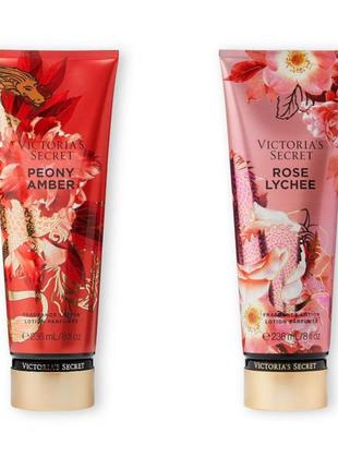 Лосьйон, крем peony amber, rose lychee victoria's secret 🔥акція! 🔥 даруємо знижку 15%