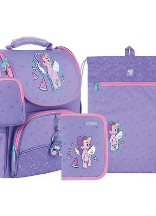 Набор kite рюкзак + пенал + сумка для обуви set_lp24-501s my little pony