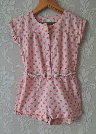 Ромпер в горошок