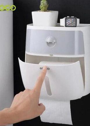 Держатель для туалетной бумаги и бумажных полотенец towel holder ecoco