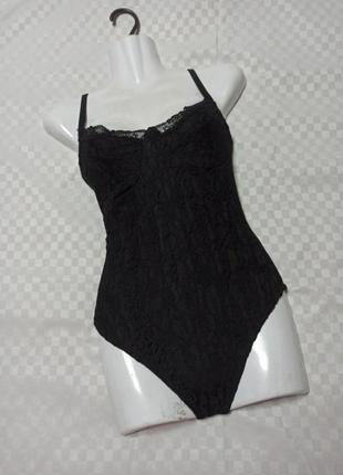 S мереживне боді