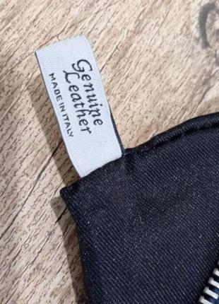 Кожаная сумка имело