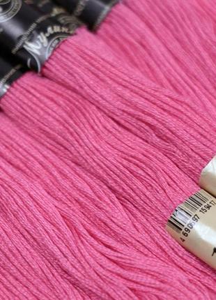 Мулине ''пнк им кирова'' 20 метров. 1108,розовый цвет