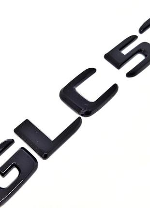Надпись glc53 mercedes-benz эмблема черный глянец