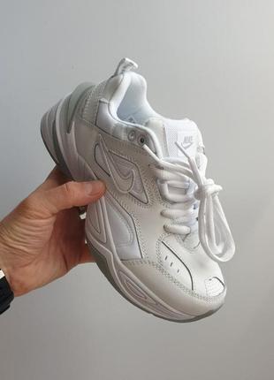 Nike m2k tekno • white lt.gray •