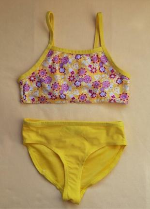 Дитячий купальник для плавання трусики плавки дівчинці костюм