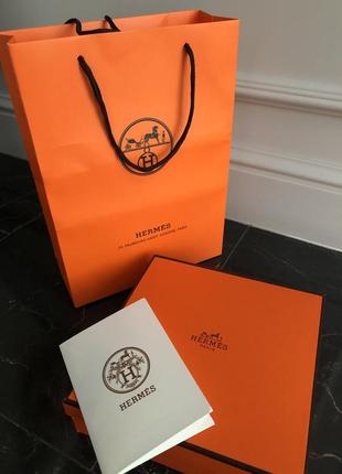 Коробка + пакет hermes