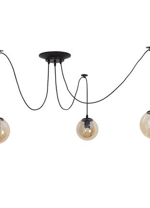 Підвісний світильник 756pr1503f-3 bk+br