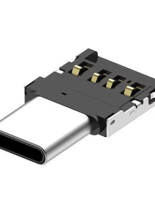 Перехідник usb 3.0 на type c otg адаптер