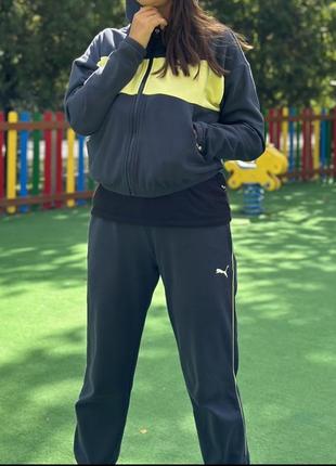 Женский костюм puma на весну -лето размер s стильный костюм пума оригинал