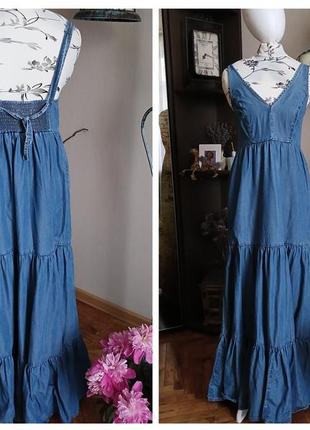 Сарафан ліоцелл 100% джинсова сукня