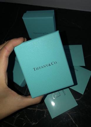 Подарочная упаковка коробка тиффани tiffani&co + салфетка
