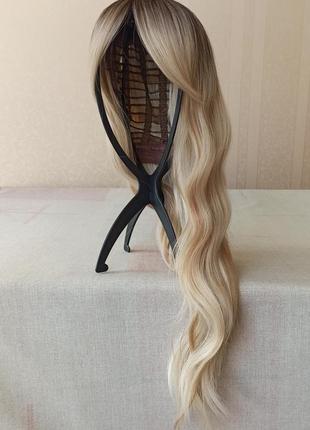 Новый парик блонд, длинный, с чёлкой, термостойкая, парик