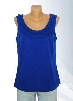 Футболка/безрукавка цвета индиго от mossimo