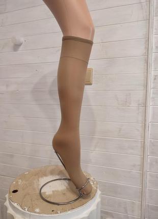 Плотные гольфы 40 ден с массажным эффектом